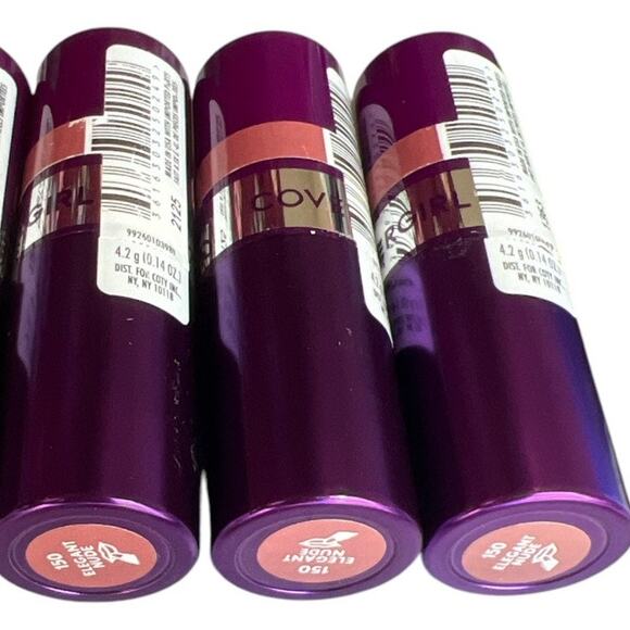 LOT 3 COVERGIRL Simply Ageless Moisture Renew Core Lipstick - Picture 1 of 5